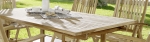 SAM® Teak Gartengruppe 7tlg. Kuba 150-200x100