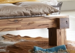 SAM® Massivholzbett Balkenbett 180 x 200 cm aus Akazie ELKE
