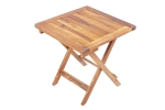 SAM® Balkontisch Beistelltisch Akazienholz 46 x 46 cm CURRY