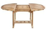 SAM® Gartenmöbel Set 5tlg Teak Gartentisch ausziehbar 120-170 cm BORNEO/MORENO