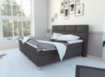 Boxspringbett Hotelbett 180 x 200 cm Stoff grau OLIVIA