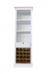 SAM® Hochschrank Wandregal 60 x 180 cm weiß Paulowniaholz PARIS