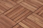 SAM® Holzfliesen Set 88 Stück = 8 m² Akazie Modell 01