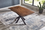 SAM® Tischplatte Baumkante Akazie Nussbaum 140 x 80 cm NOAH