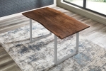 SAM® Tischplatte Baumkante Akazie Nussbaum 200 x 100 cm NOAH