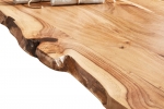 SAM® Tischplatte Baumkante Akazie Natur 140 x 80 cm NOAH