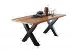 SAM® Edler Esszimmertisch Mangoholz massiv naturfarben 180x90 cm MANILO