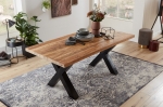 SAM® Edler Esszimmertisch Mangoholz massiv naturfarben 180x90 cm MANILO