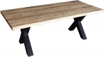 SAM® Edler Esszimmertisch Mangoholz massiv naturfarben 180x90 cm MANILO