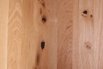  Esstisch Baumkante Massiv Wildeiche 220 x 100 weiß SESSA