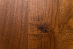  Esstisch Baumkante massiv Akazie nussbaum 220 x 100 X-Gestell silber XAVER