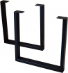  Baumkante Schreibtisch massiv Akazie nussbaum 160x85 schwarz PALMA