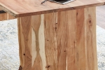  Trendiger Esszimmertisch 120 cm Akazie massiv naturfarben Henry