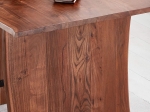 SAM® Trendiger Esszimmertisch Baumkante 180 cm Akazie massiv nussbaumfarben Henry