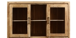 Highboard 140 x 45 x 150 cm Akazienholz naturfarben SARAH