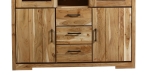 Highboard 140 x 45 x 150 cm Akazienholz naturfarben SARAH