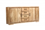 Sideboard 176 cm Akazienholz naturfarben SARAH