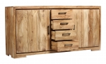 Sideboard 176 cm Akazienholz naturfarben SARAH