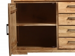 Sideboard 176 cm Akazienholz naturfarben SARAH