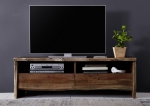 Lowboard TV-Schrank 151 x 50 x 45 cm Akazienholz nussbaumfarben NILS I
