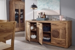 Sideboard 170 x 82,5 x 40 cm Akazienholz massiv naturfarben NORA