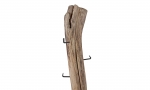 Garderobe Kleiderständer massives Teakholz 35 x 30 x 188 cm Teak ZALACCA