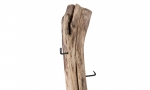 Garderobe Kleiderständer massives Teakholz 35 x 30 x 188 cm Teak ZALACCA