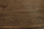 Couchtisch Baumkante 115 x 65 cm Akazie massiv + nussbaumfarben schwarz matt PATRICK