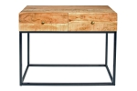 Konsolentisch Flurtisch Akazie massiv 90x35x75 cm naturfarben Nagar I