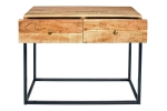 Konsolentisch Flurtisch Akazie massiv 90x35x75 cm naturfarben Nagar I