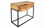 Konsolentisch Flurtisch Akazie massiv 90x35x75 cm naturfarben Nagar I