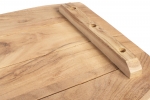 SAM® Tischplatte Baumkante Akazie Natur 200 x 40 cm CURTIS