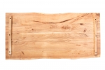 SAM® Tischplatte Baumkante Akazie Natur 120 x 60 cm CURT itemprop=