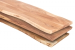  Tischplatte Baumkante Akazie Natur 140 x 60 cm CURT