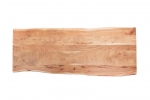  Tischplatte Baumkante Akazie Natur 160 x 60 cm CURT