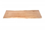 Tischplatte Baumkante Akazie Natur 200 x 60 cm CURT