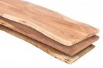 SAM® Tischplatte Baumkante Akazie Natur 200 x 60 cm CURT