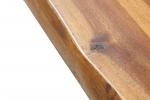  Tischplatte Baumkante Akazie cognac 120 x 80 cm IMKA