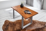  Tischplatte Baumkante Akazie cognac 120 x 80 cm IMKA