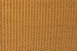 Loombett Korbbett Doppelbett Honigfarben aus Loom-Geflecht 200 x 200 cm TUNIS