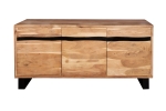 Sideboard Baumkante 175  x 85 cm Akazienholz massiv naturfarben Kyoto IV