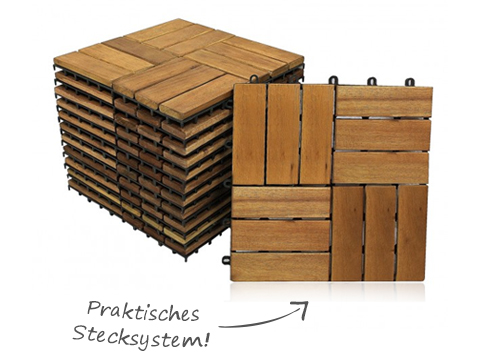 Praktisches Stecksystem