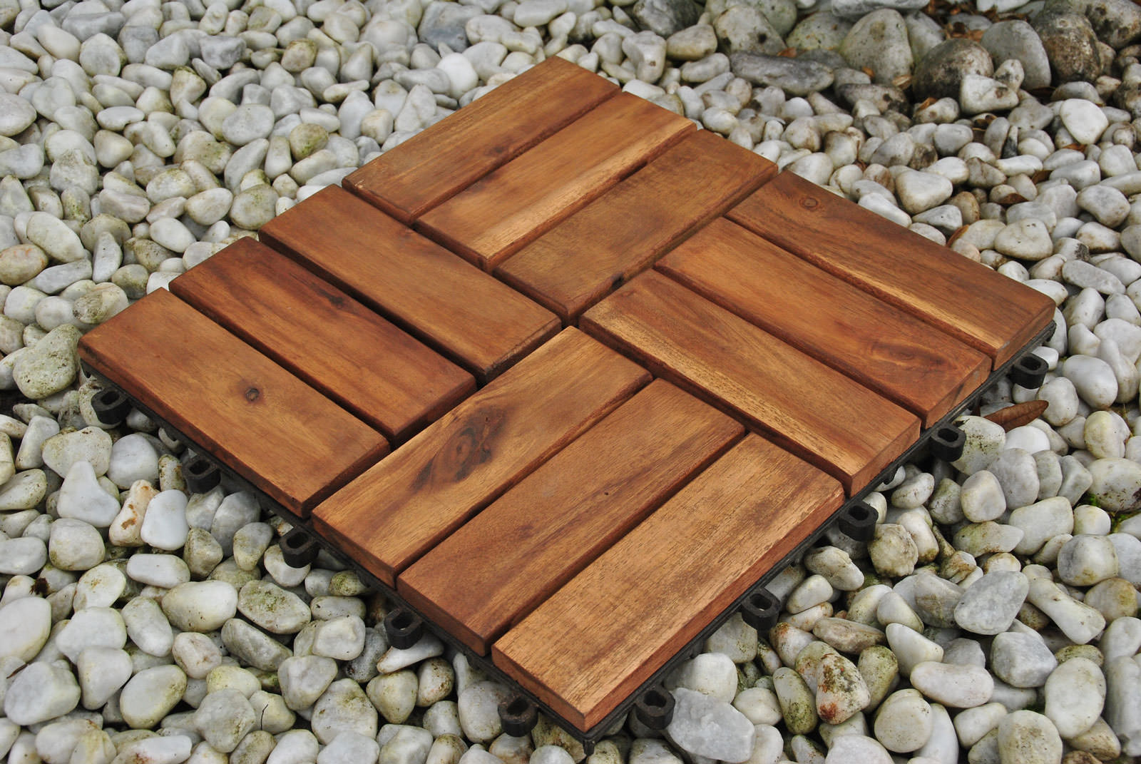 Trendsetter: holzfliesen auf balkon und terrasse zuhause bei sam®