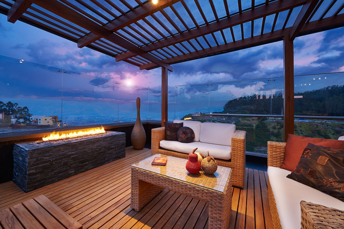 Trendsetter: holzfliesen auf balkon und terrasse zuhause bei sam®