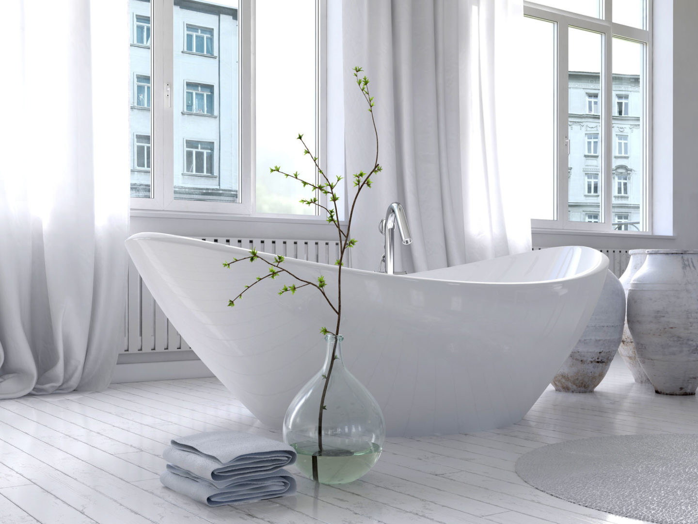 Badewanne: Vielfalt in Material und Form