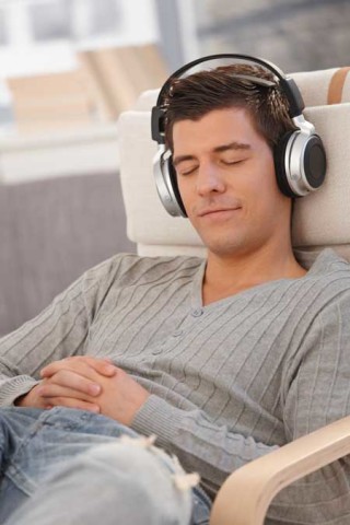 Musik hören und relaxen: Im Sessel kein Problem