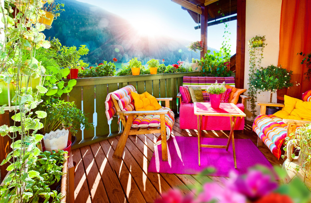 Balkon verschönern gewusst wie! zuhause bei sam®