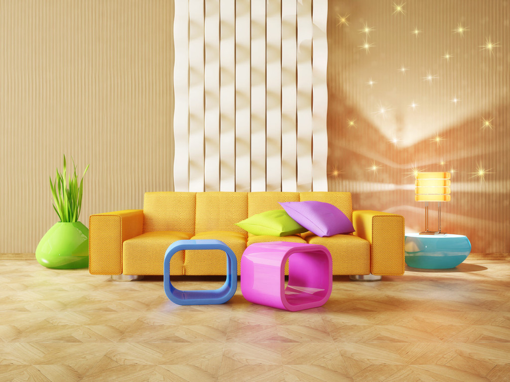 Farbgestaltung im Wohnzimmer - Zuhause bei SAM® Farbgestaltung im Wohnzimmer - Zuhause bei SAM®
