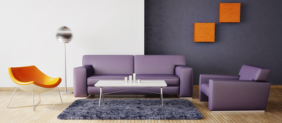 Farbgestaltung im wohnzimmer zuhause bei sam®