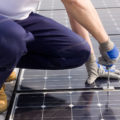 Solaranlage auf dem Carport